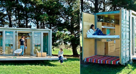 Living in a shipping container