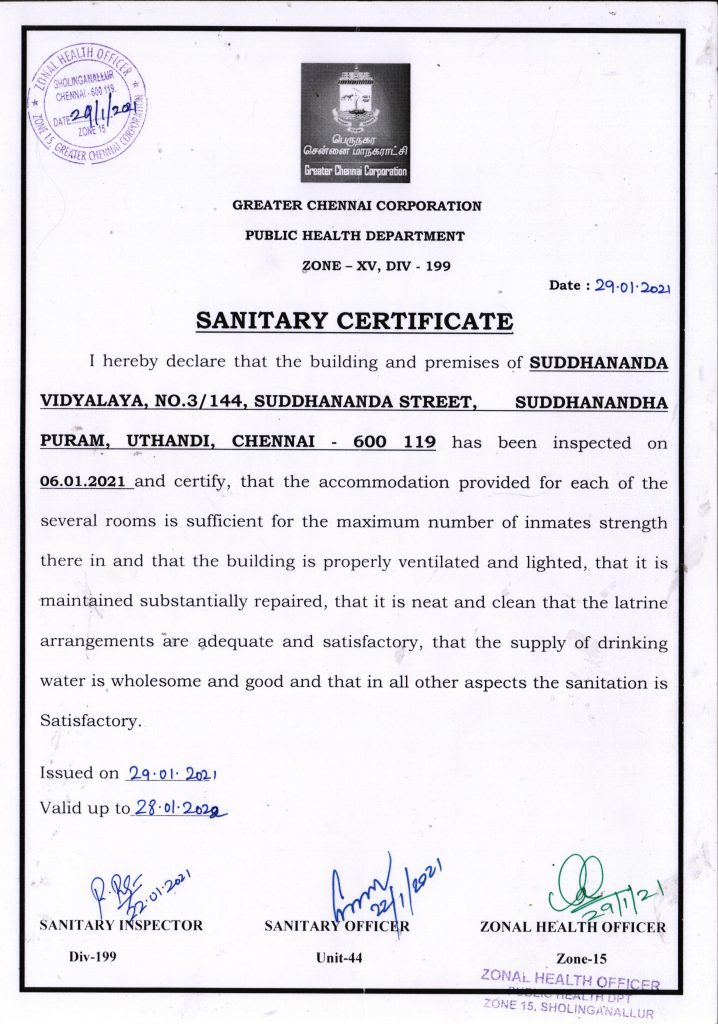 Sanitary Certificate là gì? Tiêu chuẩn chứng nhận này ra sao?