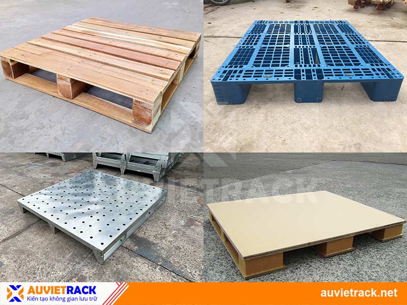 Các loại pallet theo chất liệu