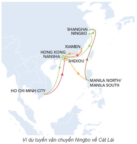 dịch vụ vận chuyển đường biển từ Ningbo