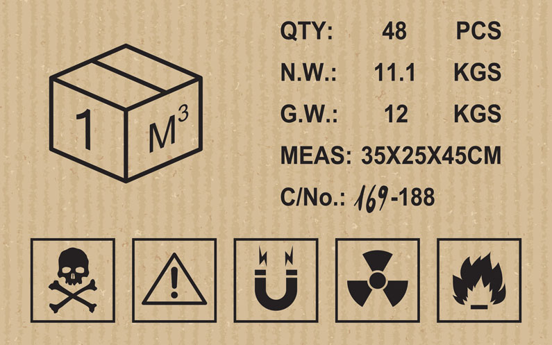 Shipping marks