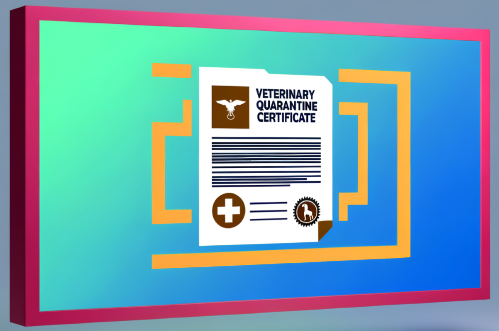 Veterinary Certificate