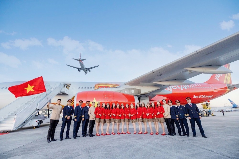 Phi hành đoàn Vietjet Air